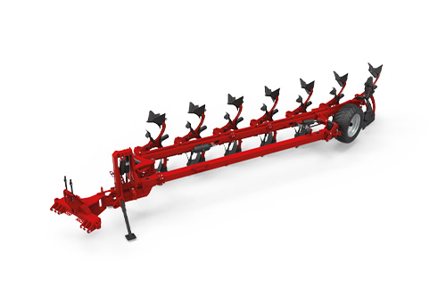 Voyager S60 Semi-mounted plough from 5 to 8 furrows Gregoire Besson